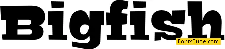 Bigfish Font