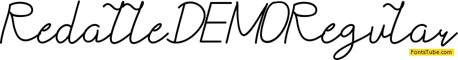 Redalle DEMO Font