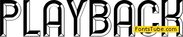 Playback Font