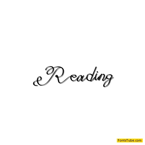 Reading Font