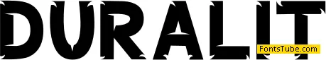 DURALIT Font