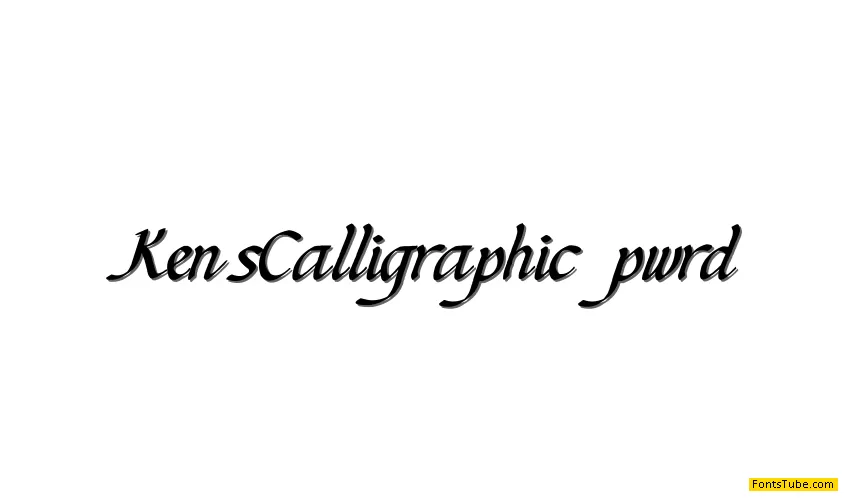 Ken's Calligraphic