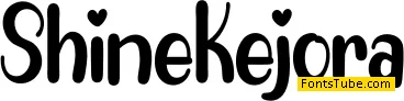 Shine Kejora Font