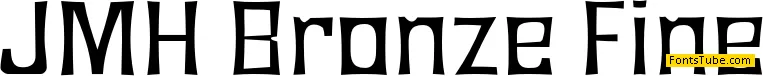 JMH Bronze Font Family