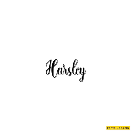 Harsley Font