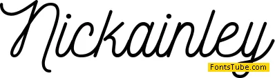 Nickainley Font