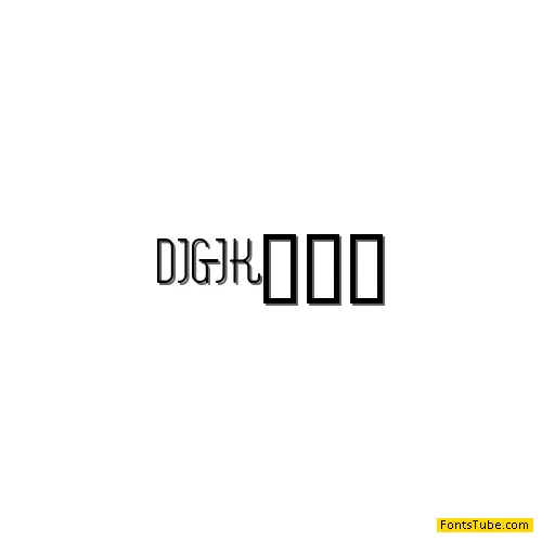 Digital Kauno Font