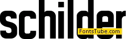Schilder Grotesk Font