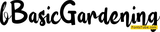 b Basic Gardening