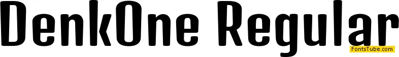 Denk One Font
