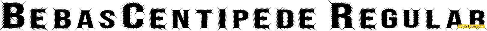 Bebas Centipede Font