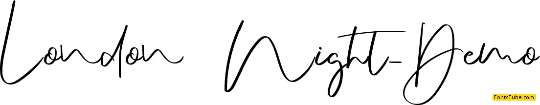 London Night Font