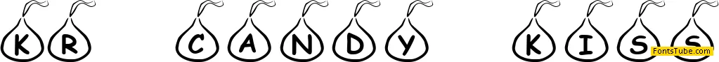 KR Candy Kiss Font