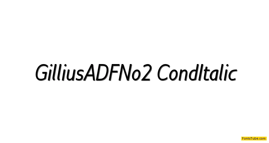 Gillius ADF Font Family