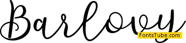 Demo Barlovy Font