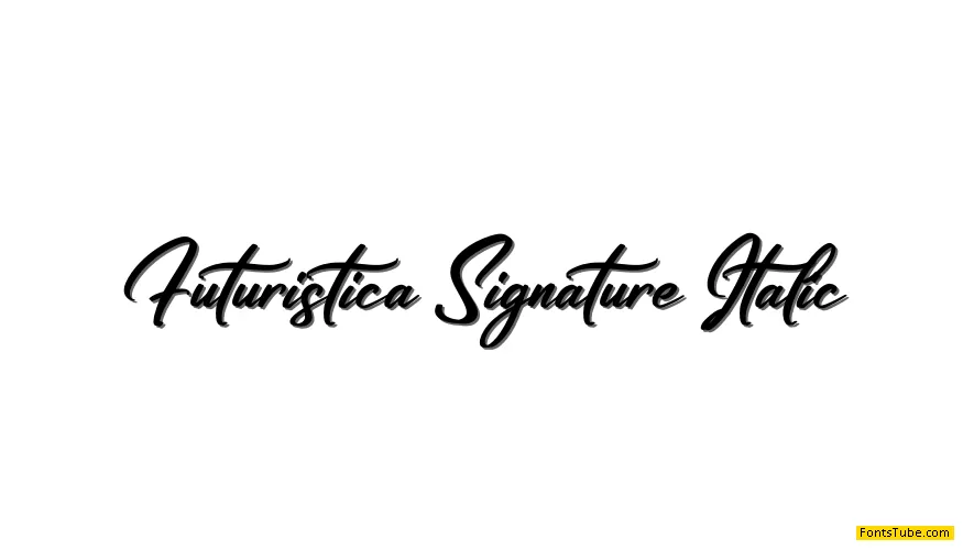 Futuristica Signature
