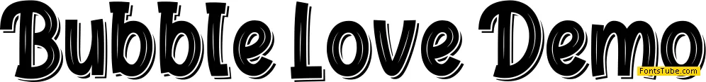 Bubble Love Font