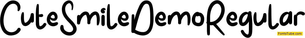 Cute Smile Demo Font