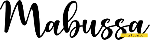 Mabussa Font