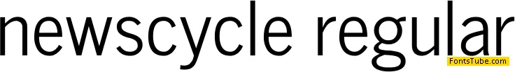 News Cycle Font Family