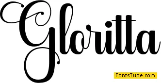 Gloritta Script