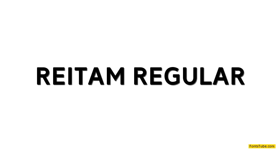 Reitam Font Family