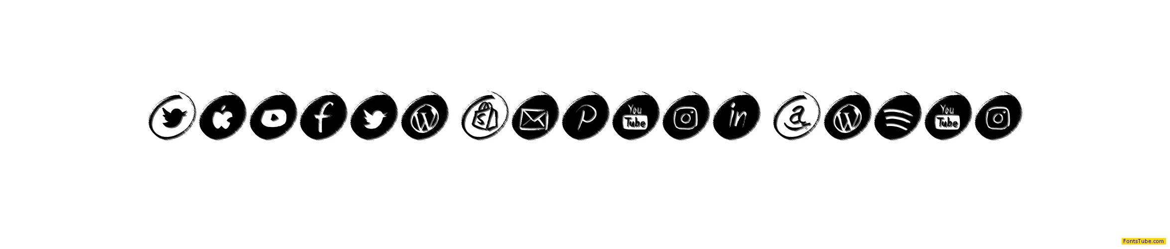Grunge Social Media