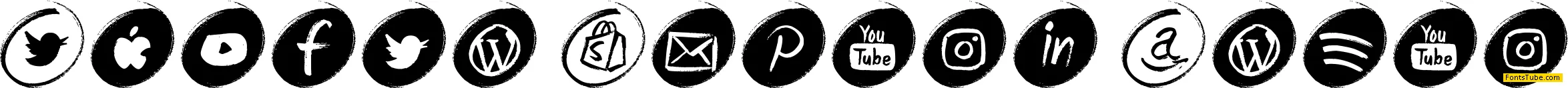 Grunge Social Media