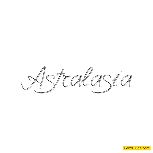 Astralasia Font