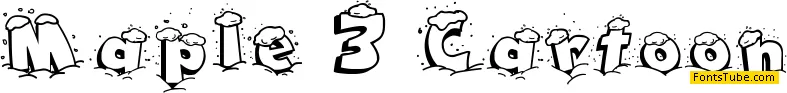 Maple 3 Cartoon Font