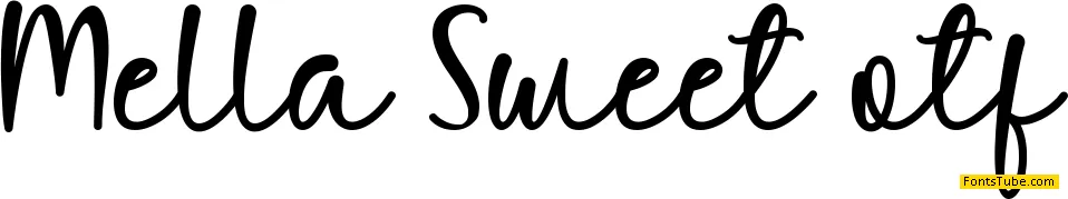 Mella Sweet Font Family
