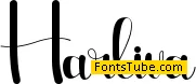 Harliva Font