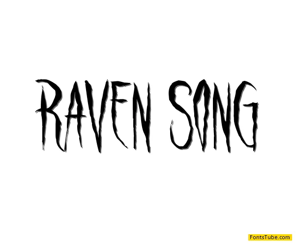 Raven Song Font