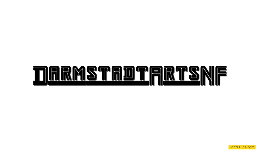 Darmstadt Arts NF Font