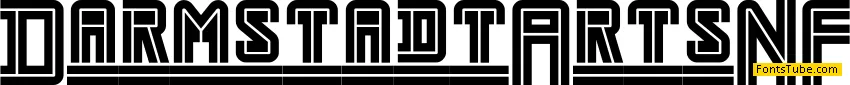 Darmstadt Arts NF Font