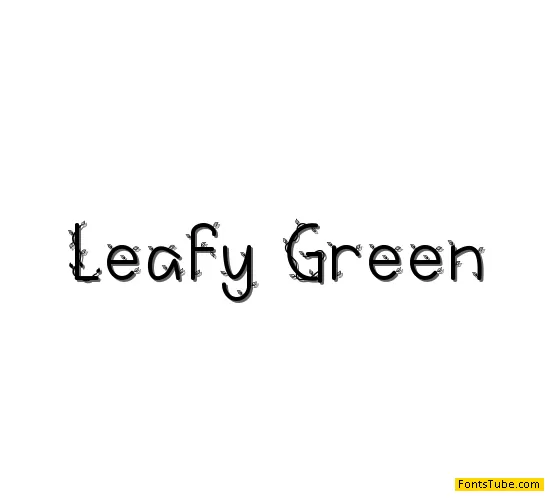 Leafy Green Font