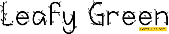Leafy Green Font