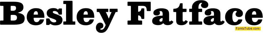 Besley* Font Family