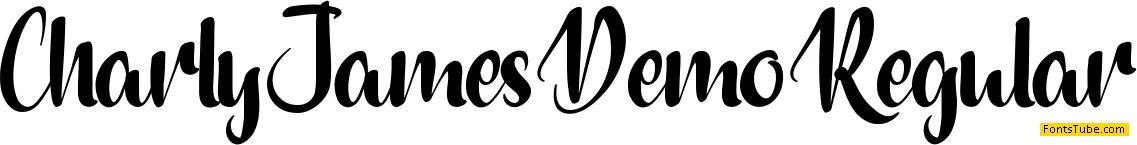 Charly James Demo Font