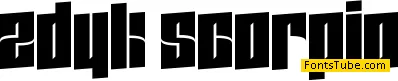 Zdyk Scorpio Font
