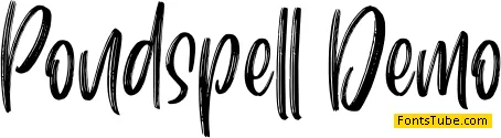 Pondspell Font