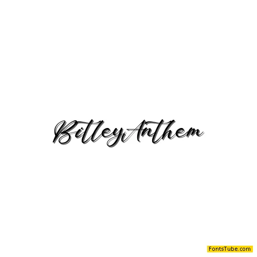 BitleyAnthem Font