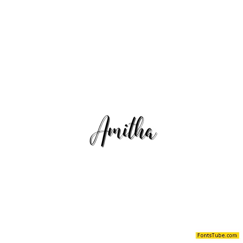 Amitha Font