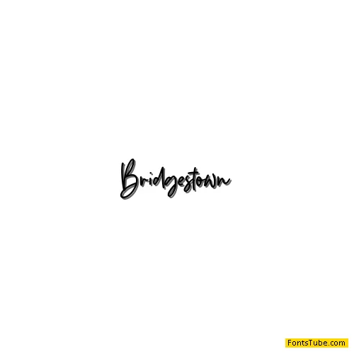 Bridgestown Font