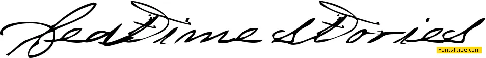 bedtime stories Font