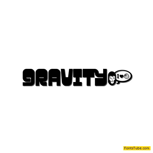 Gravity Font
