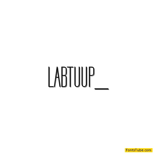 Labtop Font Family
