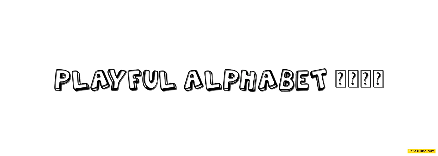 Playful Alphabet