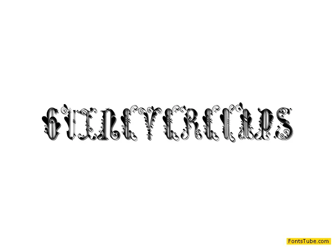 GuinevereCaps Font