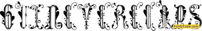 GuinevereCaps Font